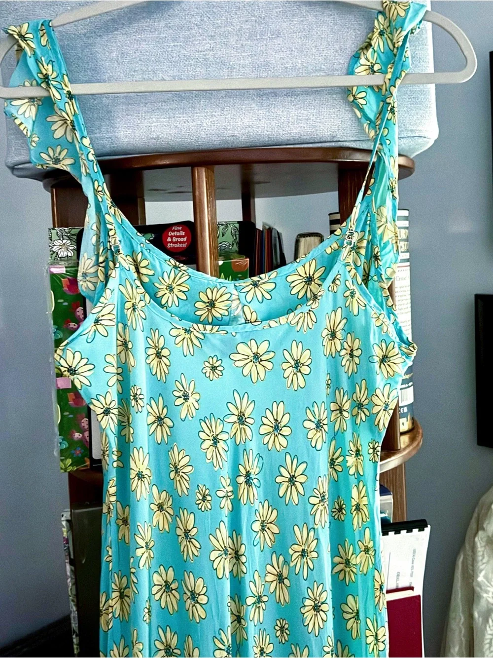 J.Crew Ruffle Cap-Sleeve Slip dress